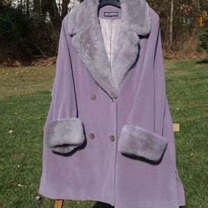 Saks Fifth Avenue Bisang Couture Winter Coat